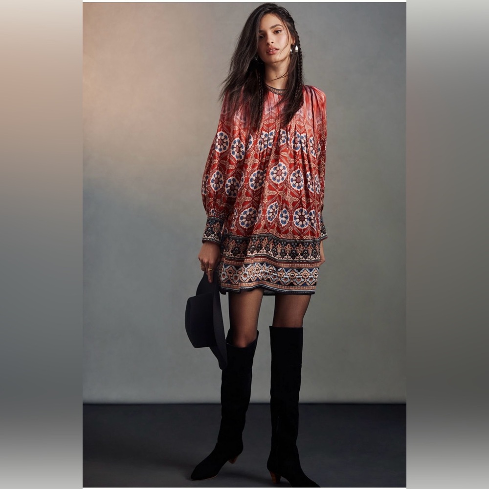 Anthropologie Boho Dress